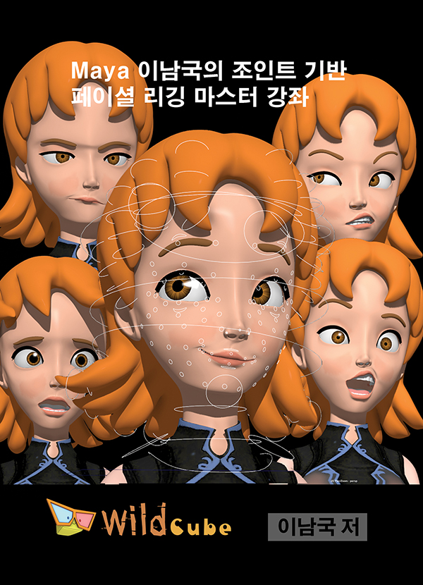 Maya 이남국의 조인트 기반 페이셜 리깅 마스터 강좌(USB)
